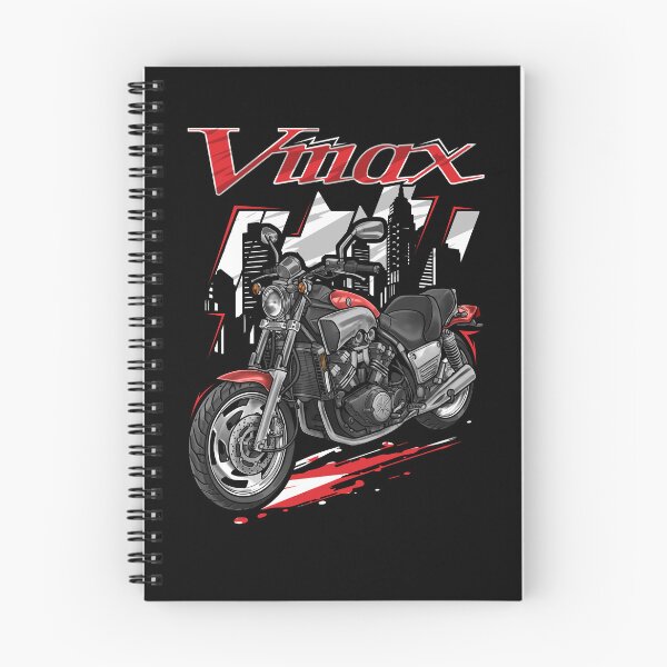 Item preview, Yamaha V-Max 1200 1995 (Orangish Red) for Motorcycle Riders designed and sold by MotoApparelHub.