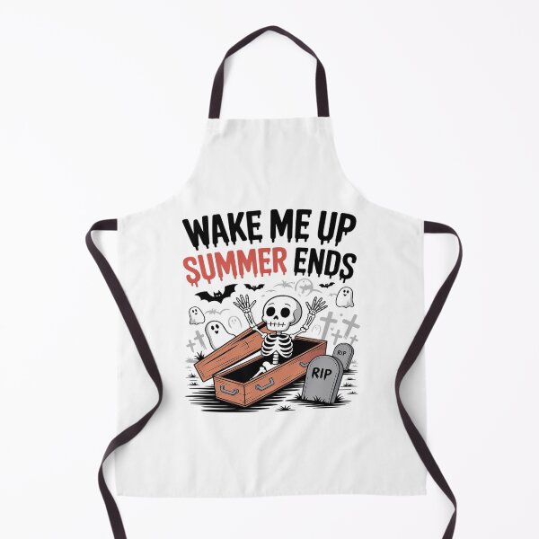 Item preview, Wake Me Up When Summer Ends Halloween Vibes designed and sold by ticlitule.