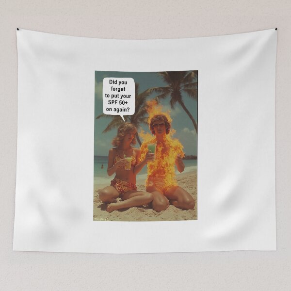 Item preview, Extreme Sunbathing Humour designed and sold by IanBakerToons.