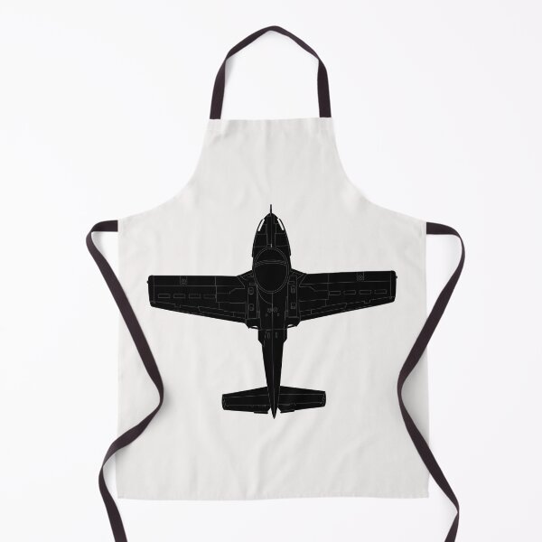 Item preview, Aircraft - T-37-Trainer - Top - Black - Metal X 300 designed and sold by Military Insignia Products.
