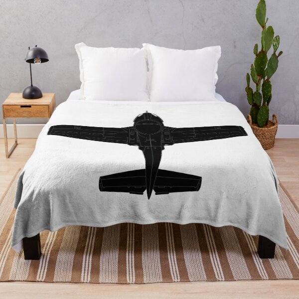Item preview, Aircraft - T-37-Trainer - Top - Black - Metal X 300 designed and sold by Military Insignia Products.