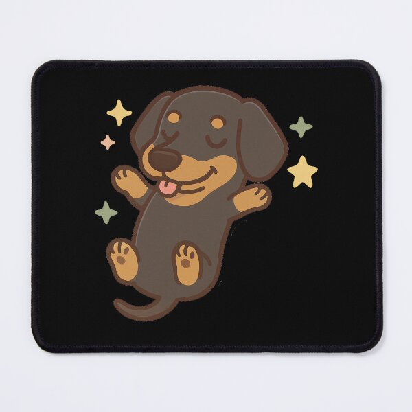 Item preview, Back Sleeper – Funny Dachshund Cartoon designed and sold by Doxie Life.
