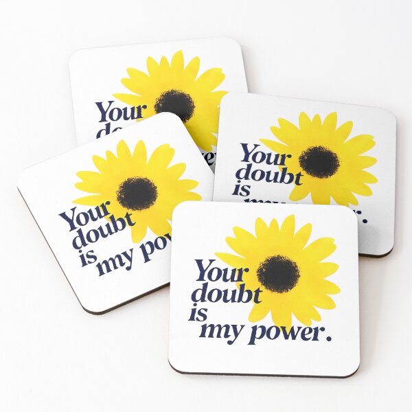 Item preview, Your Doubt Is My Power" – Empowering Motivational Quote designed and sold by GoxyVision.