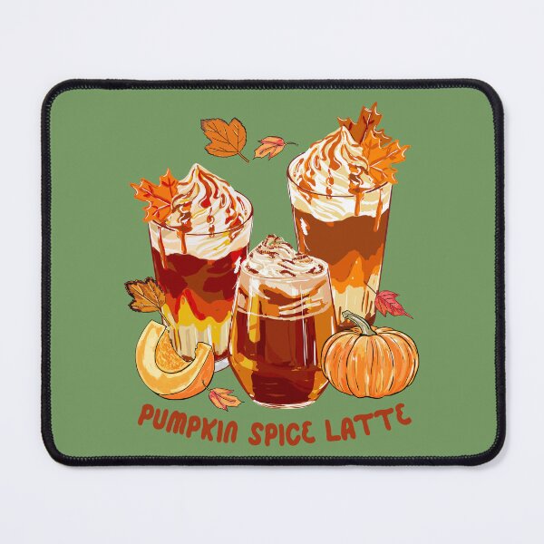 Item preview, Pumpkin Spice Latte Cozy Fall Illustration designed and sold by MaiZephyr.