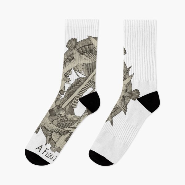 Item preview, Pigeon Paradox Escher Style Flying Birds designed and sold by GenNextPrint.