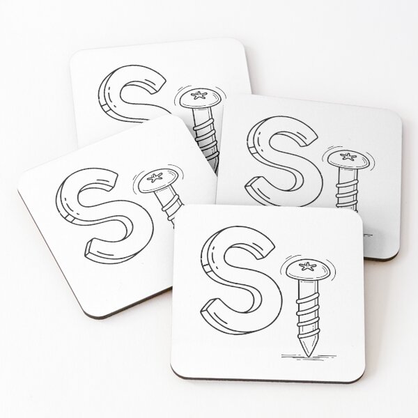 Item preview, An illustration of letter S stand for Screw designed and sold by rasagamastore.
