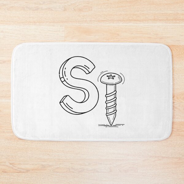 Item preview, An illustration of letter S stand for Screw designed and sold by rasagamastore.