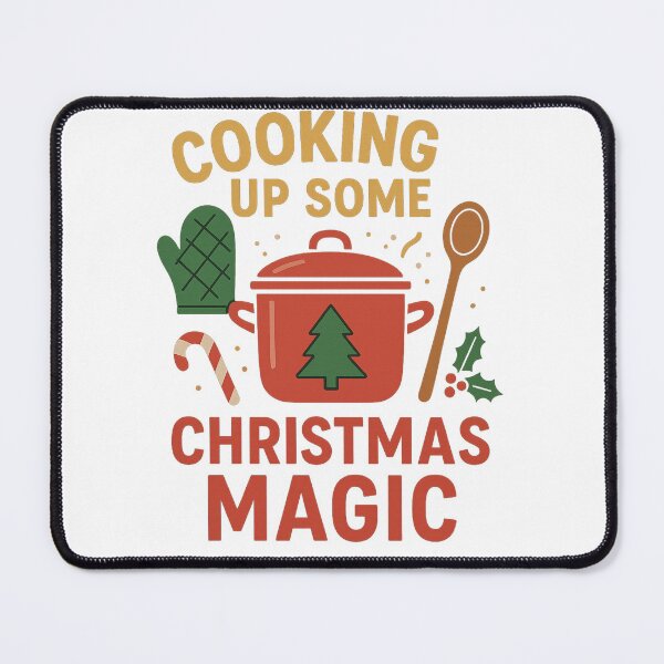 Item preview, Cooking Up Some Christmas Magic | Funny Chef Gift designed and sold by Tender Flower Clothing.