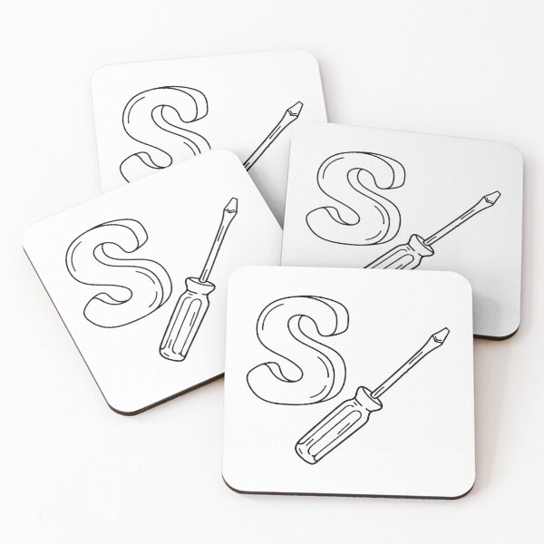 Item preview, An illustration of letter S stand for Screwdriver designed and sold by rasagamastore.
