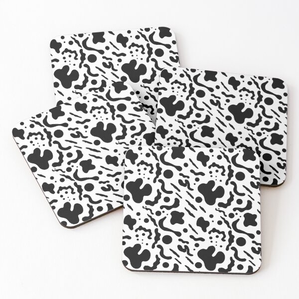 Item preview, Black and White Abstract Pattern designed and sold by Matea Mancic.