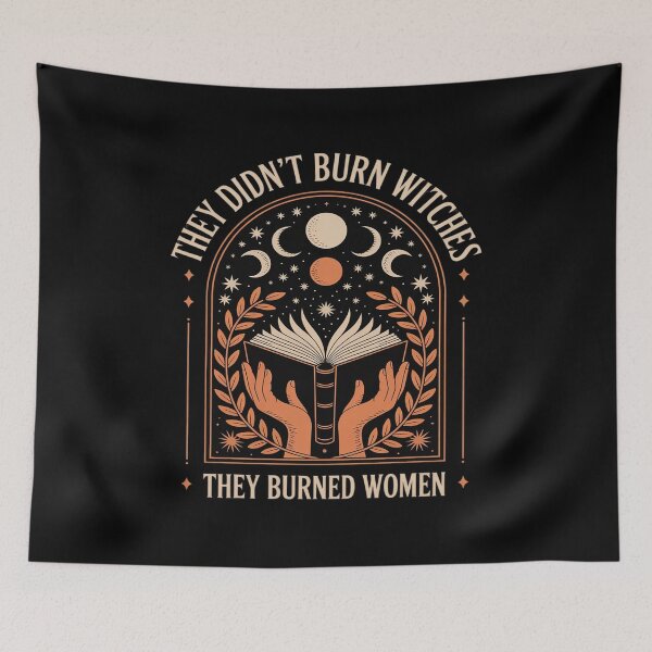 Item preview, Witches Halloween They Didn't Burn Witches They Burned designed and sold by BiellaSar.