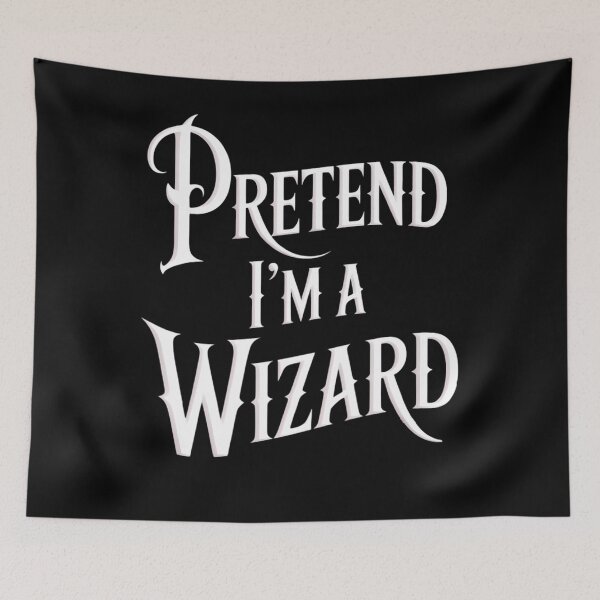 Item preview, Pretend I'm A Wizard Halloween designed and sold by Bandikonsalez.