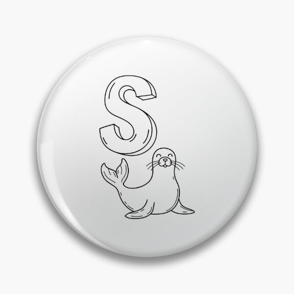 Item preview, An illustration of letter S stand for Seal designed and sold by rasagamastore.