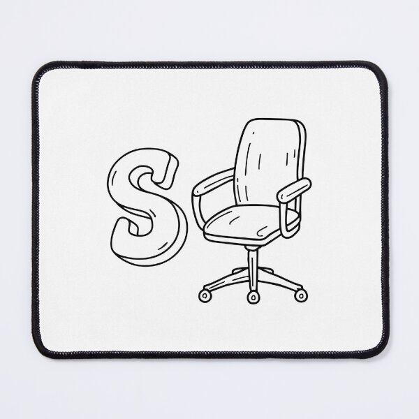 Item preview, An illustration of letter S stand for Seat designed and sold by rasagamastore.