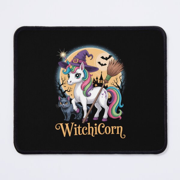 Item preview, Witchicorn Unicorn Witch Halloween Black Cat designed and sold by Bandikonsalez.