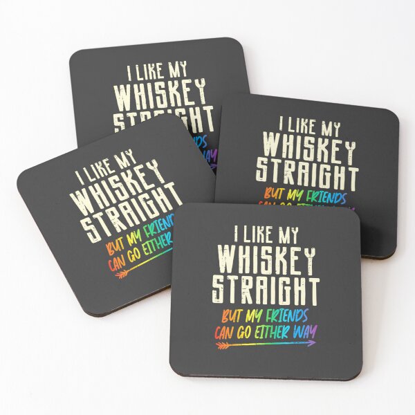 Item preview, Like-My-Whiskey-Straight-Friends-Lgbtq-Gay-Pride-Proud-Ally designed and sold by prsarahum.