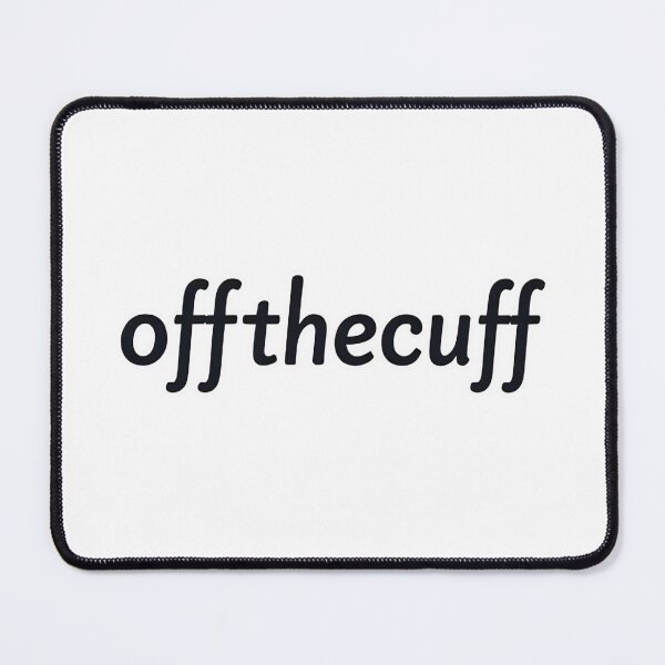 Item preview, offthecuff designed and sold by Kavya Art.