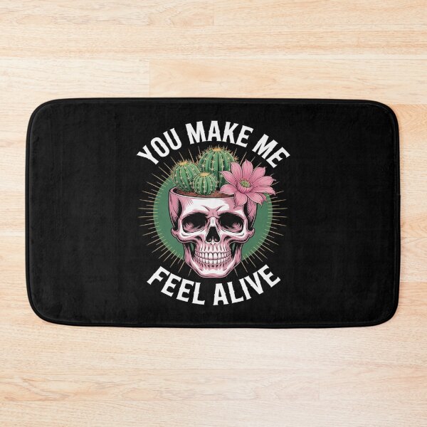Item preview, You Make me feel alive Halloween Skeleton Gardening designed and sold by BiellaSar.