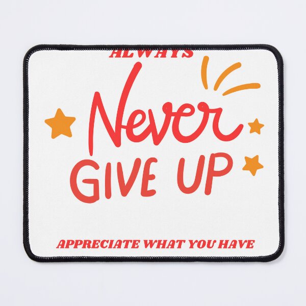Item preview, Never give up designed and sold by Hl007.