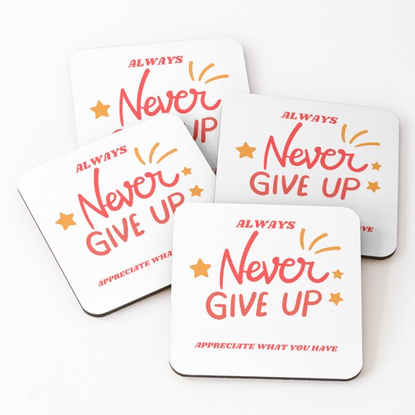 Item preview, Never give up designed and sold by Hl007.