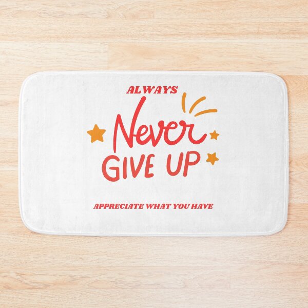 Item preview, Never give up designed and sold by Hl007.