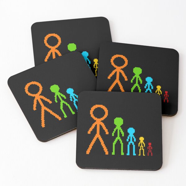Item preview, Alan Becker Pixel Sticks designed and sold by ThoughtsPaceAr.