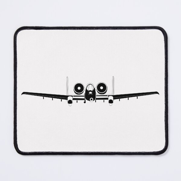 Item preview, Aircraft - USAF - A-10 Thunderbolt II - Front - BW X 300 designed and sold by Military Insignia Products.