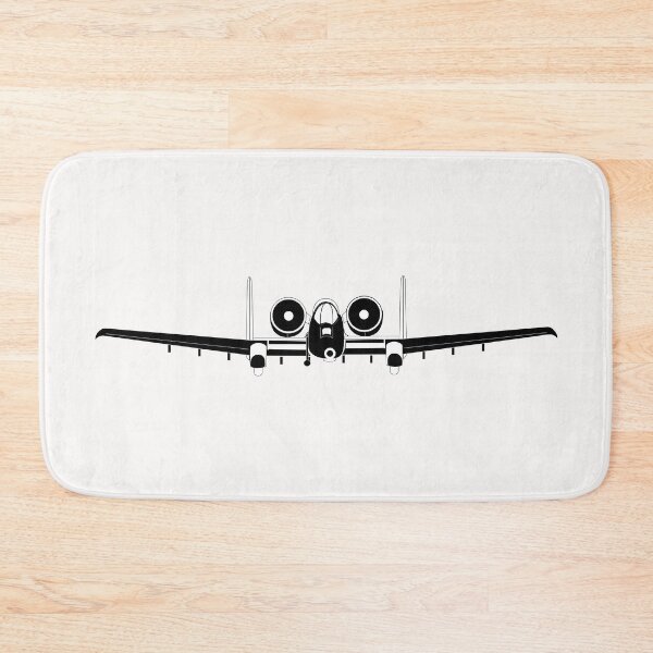 Item preview, Aircraft - USAF - A-10 Thunderbolt II - Front - BW X 300 designed and sold by Military Insignia Products.