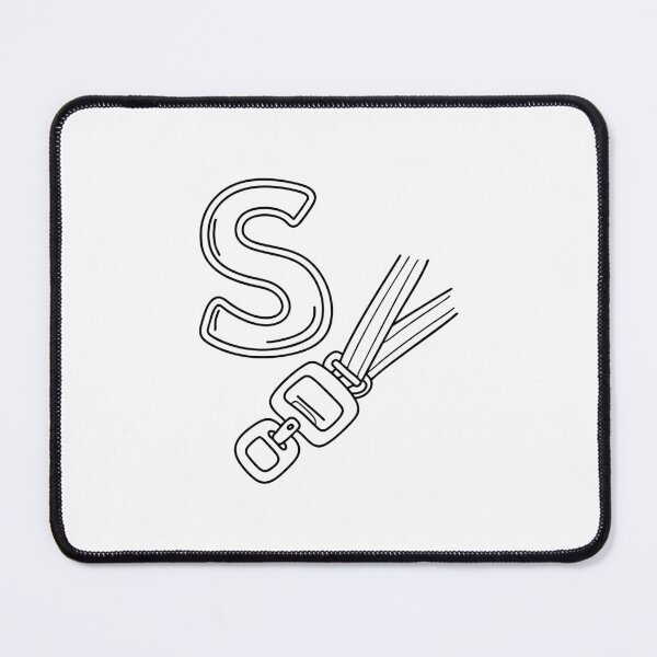 Item preview, An illustration of letter S stand for Seatbelt designed and sold by rasagamastore.