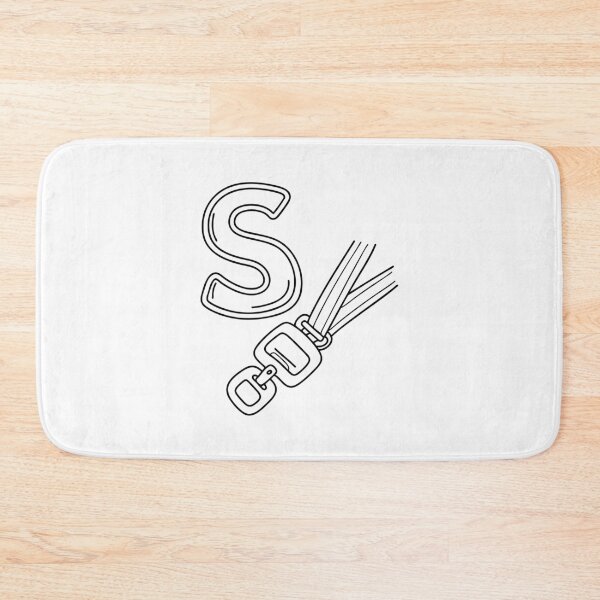 Item preview, An illustration of letter S stand for Seatbelt designed and sold by rasagamastore.