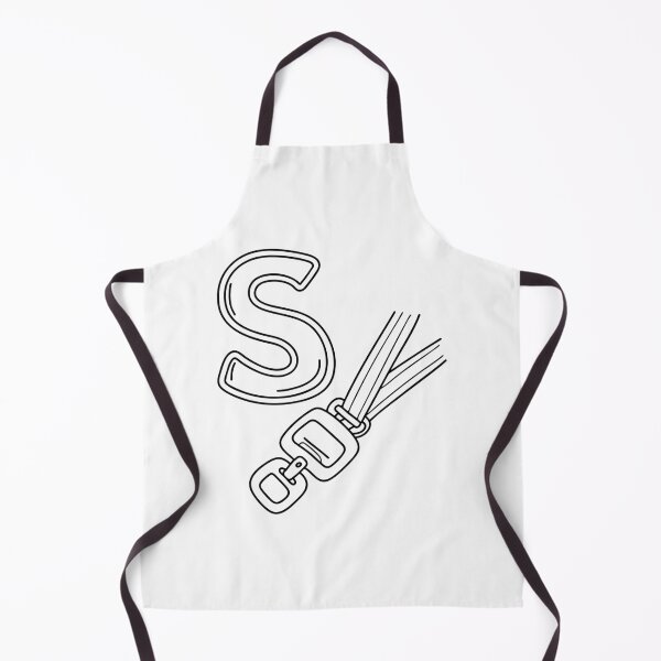 Item preview, An illustration of letter S stand for Seatbelt designed and sold by rasagamastore.