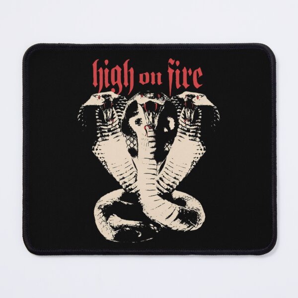 Item preview, Band Flames in Metal Heavy Fury Music Vintage Forged designed and sold by SaltySourDesig.