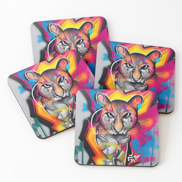 Item preview, Feline Graffiti designed and sold by RAISC.