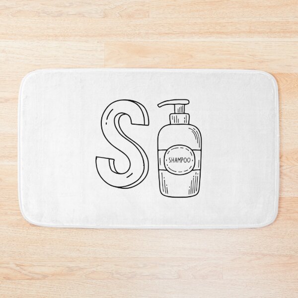Item preview, An illustration of letter S stand for Shampoo designed and sold by rasagamastore.