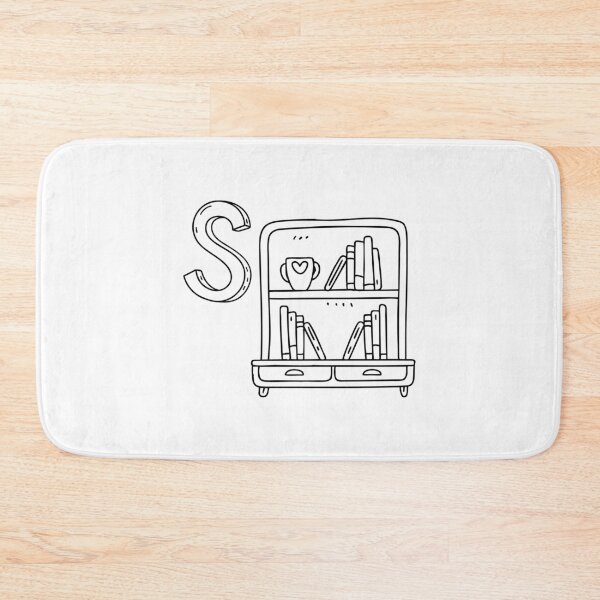 Item preview, An illustration of letter S stand for Shelf designed and sold by rasagamastore.