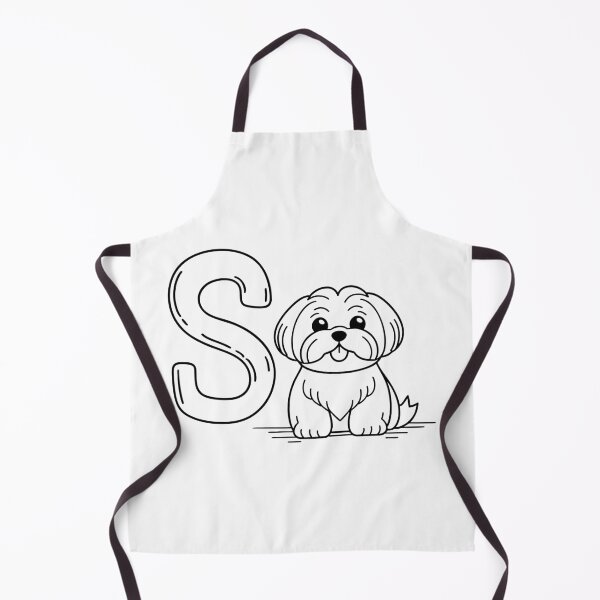 Item preview, An illustration of letter S stand for Shih Tzu designed and sold by rasagamastore.