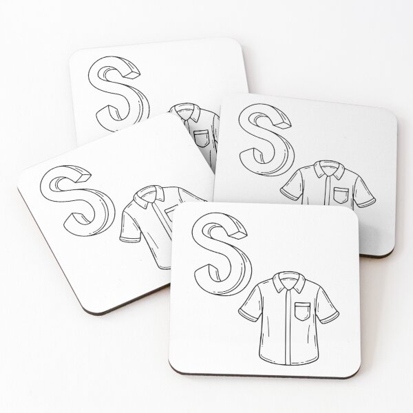Item preview, An illustration of letter S stand for Shirt designed and sold by rasagamastore.
