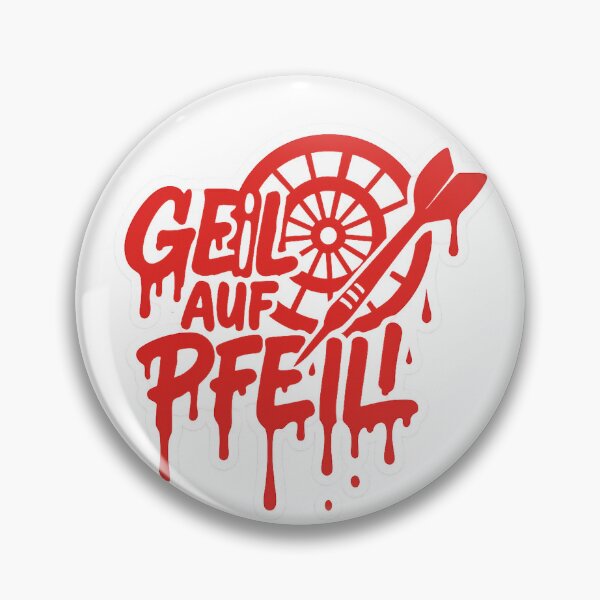 Artikelvorschau, Geil auf Pfeil – Dartboard Sticker mit Retro Graffiti Look entworfen und verkauft von EVA4ALLdesigns.
