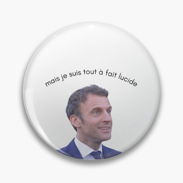 Item preview, but I am completely lucid Meme Macron designed and sold by Crealice.