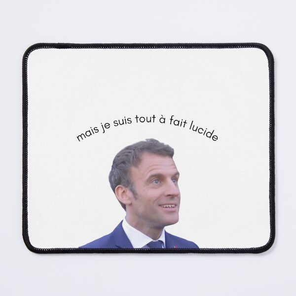 Item preview, but I am completely lucid Meme Macron designed and sold by Crealice.