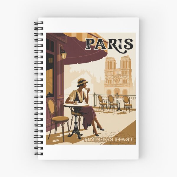 Item preview, Vintage Literary Paris Poster | 1920s Retro Art Deco Print designed and sold by pod24.