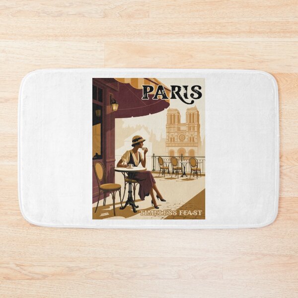 Item preview, Vintage Literary Paris Poster | 1920s Retro Art Deco Print designed and sold by pod24.