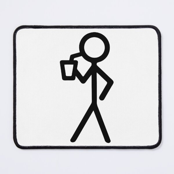 Artikelvorschau, Strichmännchen trinken erfrischende Shake Illustration entworfen und verkauft von AFernandesDSG.
