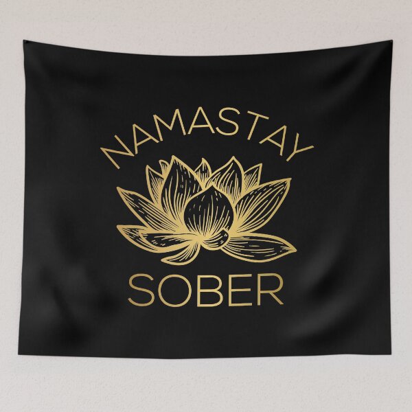Item preview, Namastay Sober V designed and sold by Lemon Pepper.