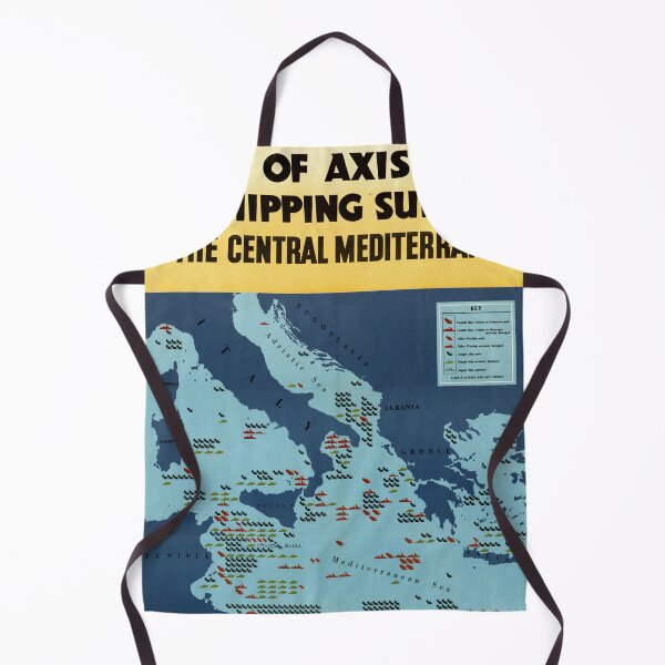 Item preview, WWII Propaganda Poster | Allied Naval Victory | Mediterranean Success | Axis Shipping Sunk | Vintage Historical Art designed and sold by artofuniverse.