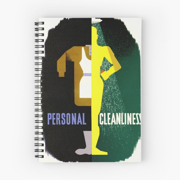 Item preview, Vintage WWII Poster by Abram Games | Personal Cleanliness Art | Iconic Wartime Graphic Design | Hygiene & Health Message designed and sold by artofuniverse.
