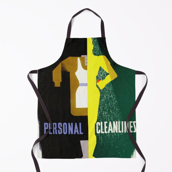 Item preview, Vintage WWII Poster by Abram Games | Personal Cleanliness Art | Iconic Wartime Graphic Design | Hygiene & Health Message designed and sold by artofuniverse.