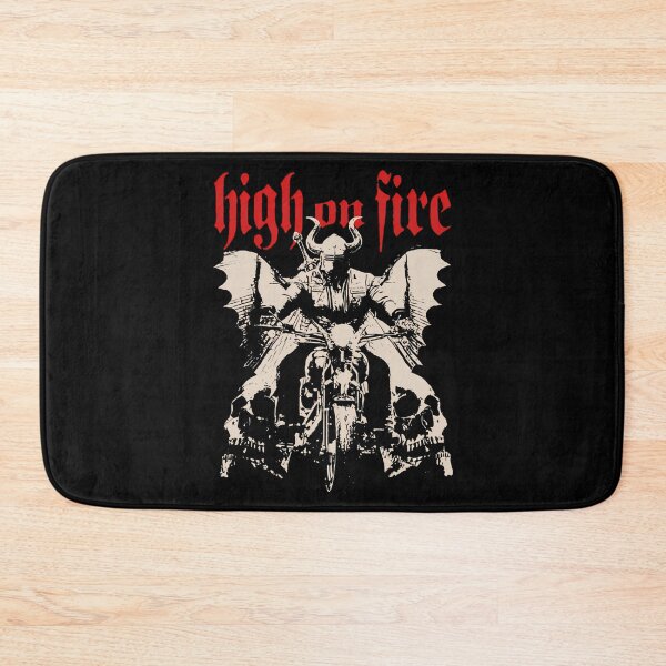 Item preview, Metal Fury Heavy Band Vintage Music Flames in Forged designed and sold by SaltySourDesig.