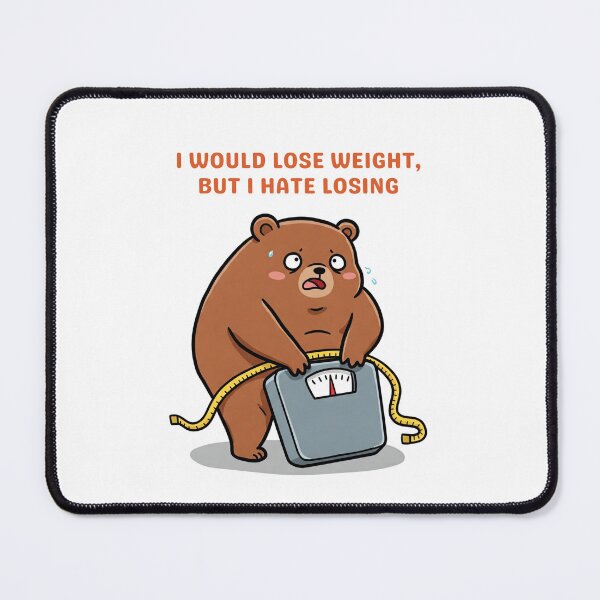 Item preview, I Hate Losing Funny T-Shirt | Sarcastic Quote | Weight Loss Humor | Gag Gift | Diet Joke | Gym Workout designed and sold by SGCreations-78.