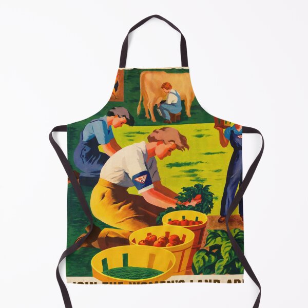 Item preview, Vintage WWII Women's Land Army Poster | Join the U.S. Crop Corps | Pitch in & Help | Iconic Propaganda Art designed and sold by artofuniverse.